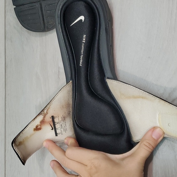 Nike Womens Comfort Footbed Sandals Slide Flats shoes sz 10 - Picture 12 of 14